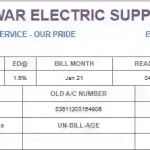 pesco bill reference number