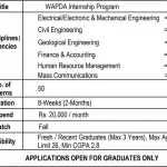 WAPDA Internship Program 2022