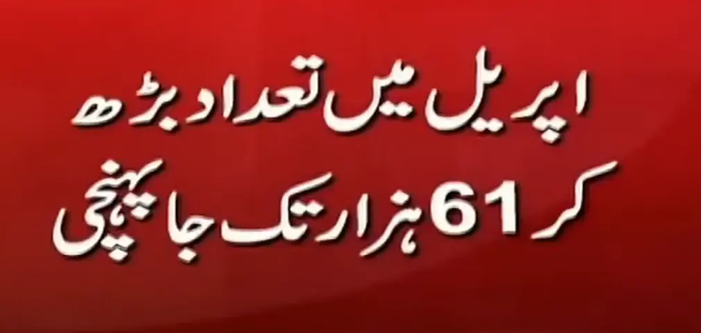 Numbers of defected meters in Lahore